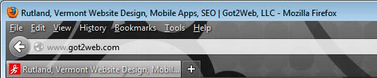 Vermont SEO -This is how the browser displays a title element Vermont SEO -This is how the browser displays a title element